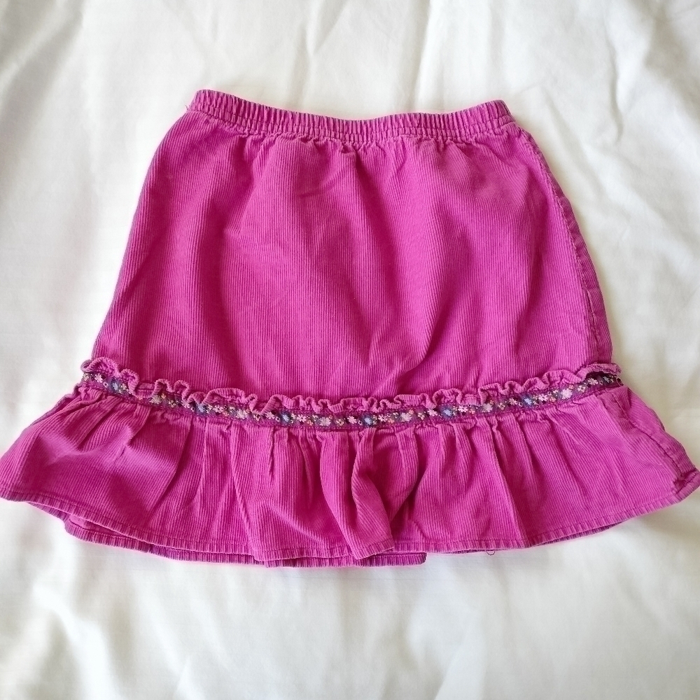 Hanna Andersson Pink cotton skirt size 4T (110) - Picture 1 of 6
